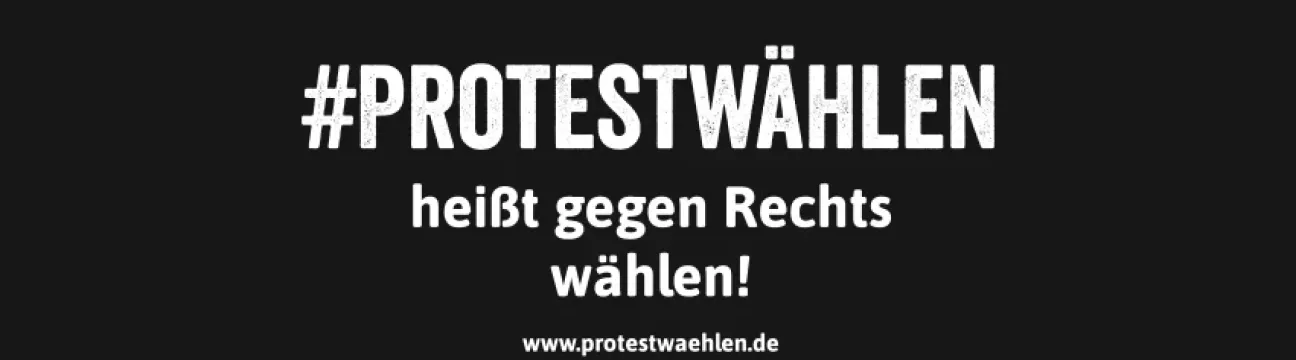 #Protestwählen Support-Gruppe